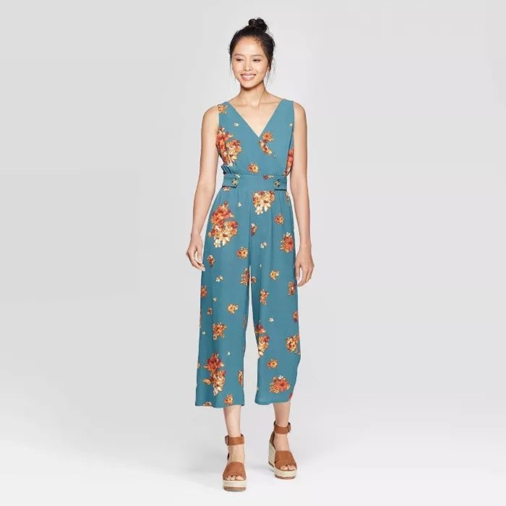 Floral Spring Jumpsuit Romper